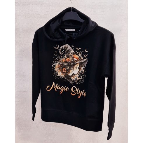 Magic Style kapucnis női pulcsi