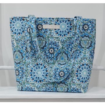 Kék mandala mintás táska