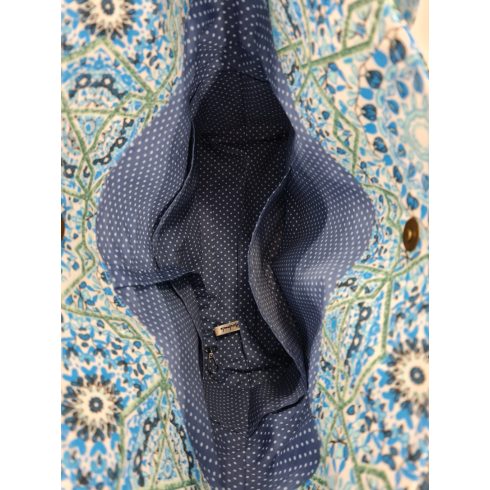 Kék mandala mintás táska