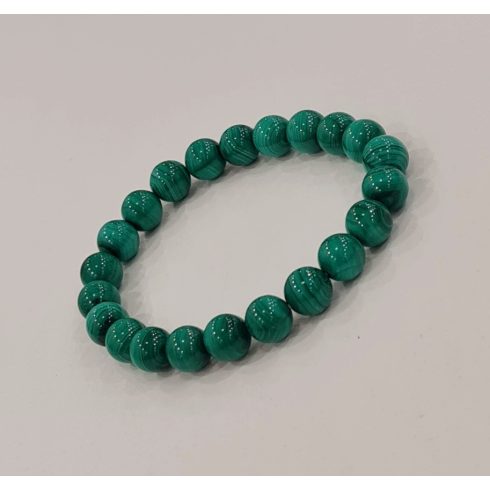 Malachit ásvány karkötő