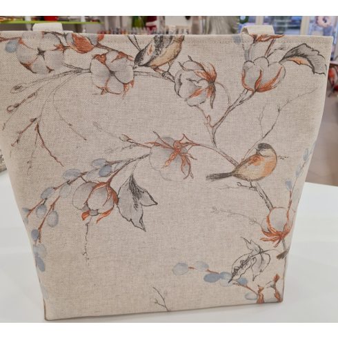 Madárka mintás táska szett