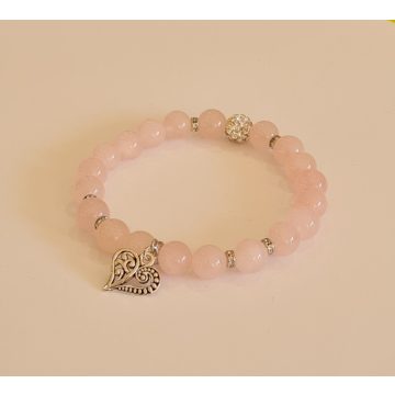 Szerelem karkötő csillogó strasszal