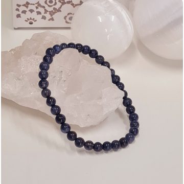 Zafír ásvány karkötő